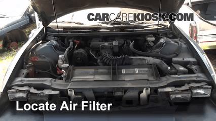 Cabin Air Filter Replacement: 1994 Chevrolet Camaro 3.4L V6 Coupe